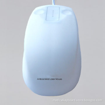 waterproof dustproof laser medical mouse, industrial mouse by sealed silicone